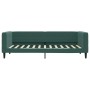 Sofá cama con colchón terciopelo verde oscuro 90x200 cm de vidaXL, Camas y somieres - Ref: Foro24-3196669, Precio: 340,24 €, ...