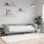 Sofa bed with light gray velvet mattress 80x200 cm by vidaXL, Beds and slatted bases - Ref: Foro24-3196660, Price: 326,41 €, ...