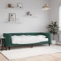 Sofá cama con colchón terciopelo verde oscuro 80x200 cm de vidaXL, Camas y somieres - Ref: Foro24-3196662, Precio: 324,01 €, ...