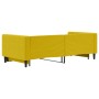 Sofá cama nido terciopelo amarillo 90x200 cm de vidaXL, Camas y somieres - Ref: Foro24-3196696, Precio: 301,21 €, Descuento: %