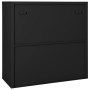 Wardrobe with sliding door anthracite steel 90x40x90 cm by vidaXL, Lockers and storage cabinets - Ref: Foro24-335957, Price: ...