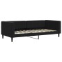 Sofá cama nido con colchón terciopelo negro 90x200 cm de vidaXL, Camas y somieres - Ref: Foro24-3196719, Precio: 459,32 €, De...