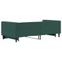 Dark green velvet trundle sofa bed 90x200 cm by vidaXL, Beds and slatted bases - Ref: Foro24-3196693, Price: 271,54 €, Discou...