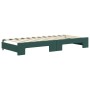 Sofá cama nido terciopelo verde oscuro 90x200 cm de vidaXL, Camas y somieres - Ref: Foro24-3196693, Precio: 271,26 €, Descuen...