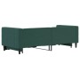 Dark green velvet trundle sofa bed 80x200 cm by vidaXL, Beds and slatted bases - Ref: Foro24-3196686, Price: 263,39 €, Discou...