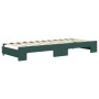 Sofá cama nido terciopelo verde oscuro 80x200 cm de vidaXL, Camas y somieres - Ref: Foro24-3196686, Precio: 263,39 €, Descuen...