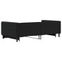 Black velvet trundle sofa bed 100x200 cm by vidaXL, Beds and slatted bases - Ref: Foro24-3196702, Price: 299,02 €, Discount: %