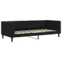 Sofá cama nido terciopelo negro 90x200 cm de vidaXL, Camas y somieres - Ref: Foro24-3196695, Precio: 306,65 €, Descuento: %