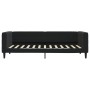 Black velvet trundle sofa bed 90x200 cm by vidaXL, Beds and slatted bases - Ref: Foro24-3196695, Price: 289,99 €, Discount: %