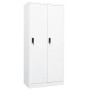 White steel cabinet 80x50x180 cm by vidaXL, Wardrobes - Ref: Foro24-335966, Price: 262,27 €, Discount: %