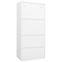 White steel cabinet 80x50x180 cm by vidaXL, Wardrobes - Ref: Foro24-335966, Price: 262,99 €, Discount: %