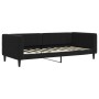 Sofá cama nido con colchón terciopelo negro 90x190 cm de vidaXL, Camas y somieres - Ref: Foro24-3196730, Precio: 467,99 €, De...