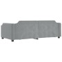 Sofá cama nido tela gris claro 100x200 cm de vidaXL, Camas y somieres - Ref: Foro24-3197639, Precio: 323,81 €, Descuento: %