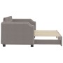 Sofá cama nido tela gris taupe 80x200 cm de vidaXL, Camas y somieres - Ref: Foro24-3197632, Precio: 279,80 €, Descuento: %