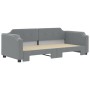 Sofá cama nido tela gris claro 90x190 cm de vidaXL, Camas y somieres - Ref: Foro24-3197644, Precio: 277,01 €, Descuento: %