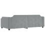 Sofá cama nido tela gris claro 90x190 cm de vidaXL, Camas y somieres - Ref: Foro24-3197644, Precio: 277,01 €, Descuento: %