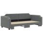 Sofá cama nido tela gris oscuro 80x200 cm de vidaXL, Camas y somieres - Ref: Foro24-3197630, Precio: 275,99 €, Descuento: %