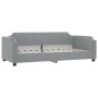 Sofá cama nido con colchón tela gris claro 90x200 cm de vidaXL, Camas y somieres - Ref: Foro24-3197652, Precio: 478,36 €, Des...