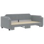 Sofá cama nido tela gris claro 80x200 cm de vidaXL, Camas y somieres - Ref: Foro24-3197629, Precio: 292,25 €, Descuento: %