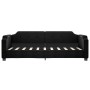 Sofá cama nido tela negro 90x190 cm de vidaXL, Camas y somieres - Ref: Foro24-3197646, Precio: 321,11 €, Descuento: %