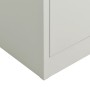 Light gray steel locker cabinet 90x40x180 cm by vidaXL, Filing cabinets - Ref: Foro24-335971, Price: 306,09 €, Discount: %