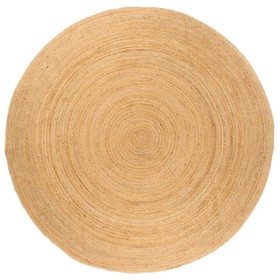 Round braided jute rug 210 cm by vidaXL, Rugs - Ref: Foro24-343585, Price: 122,97 €, Discount: %