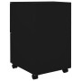 Armario archivador acero negro 39x45x67 cm de vidaXL, Armarios archivadores - Ref: Foro24-335976, Precio: 135,27 €, Descuento: %