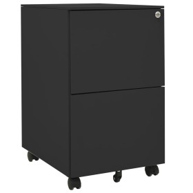 Aktenschrank aus anthrazitgrauem Stahl 39x45x67 cm von vidaXL, Aktenschränke - Ref: Foro24-335977, Preis: 127,99 €, Rabatt: %