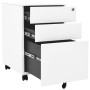 White steel filing cabinet 39x45x60 cm by vidaXL, Filing cabinets - Ref: Foro24-335978, Price: 153,38 €, Discount: %