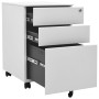 Light gray steel filing cabinet 39x45x60 cm by vidaXL, Filing cabinets - Ref: Foro24-335979, Price: 159,32 €, Discount: %