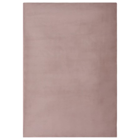 Antique pink rabbit synthetic hair rug 200x300 cm by vidaXL, Rugs - Ref: Foro24-335993, Price: 138,55 €, Discount: %