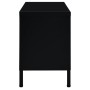 Mueble para el televisor acero y vidrio negro 90x30x44 cm de vidaXL, Muebles TV - Ref: Foro24-336055, Precio: 95,18 €, Descue...