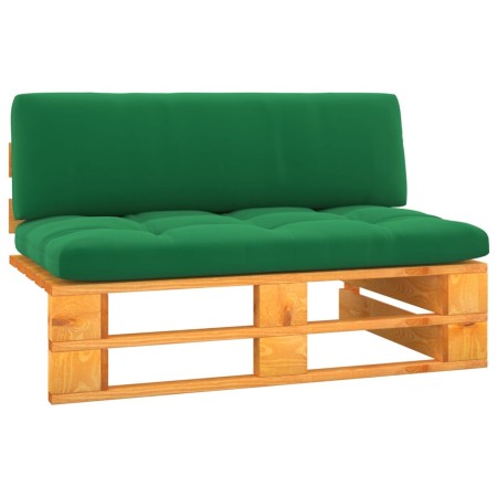 Zentrales Palettensofa Garten imprägnierte Kiefernholz Honigbraun von vidaXL, Modulare Sofas für den Außenbereich - Ref: Foro...