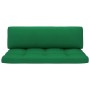 Central sofa made of green impregnated pine wood garden pallets by vidaXL, Modular outdoor sofas - Ref: Foro24-3066474, Price...