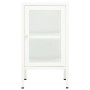 Aparador de metal y vidrio 38x35x70 cm de vidaXL, Aparadores - Ref: Foro24-336062, Precio: 81,83 €, Descuento: %