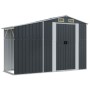 Garden shed anthracite galvanized steel 277x93x179 cm by vidaXL, Sheds - Ref: Foro24-364518, Price: 303,82 €, Discount: %