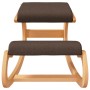 Brown birch plywood knee stool 55x84x55cm by vidaXL, Rocking chairs - Ref: Foro24-110331, Price: 107,69 €, Discount: %