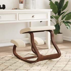 Birch plywood cream knee stool 48x71x51 cm by vidaXL, Rocking chairs - Ref: Foro24-110330, Price: 82,53 €, Discount: %