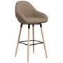 Kitchen bar stools 2 units taupe gray fabric by vidaXL, Kitchen stools - Ref: Foro24-338711, Price: 130,33 €, Discount: %