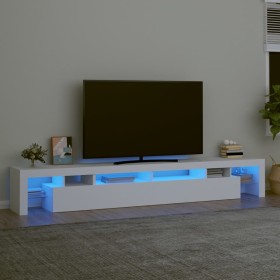 Mueble de TV con luces LED blanco 260x36,5x40 cm de vidaXL, Muebles TV - Ref: Foro24-3152778, Precio: 202,15 €, Descuento: %