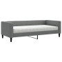 Sofa bed with dark gray fabric mattress 90x190 cm by vidaXL, Beds and slatted bases - Ref: Foro24-3196571, Price: 333,49 €, D...