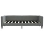 Sofá cama con colchón tela gris oscuro 90x190 cm de vidaXL, Camas y somieres - Ref: Foro24-3196571, Precio: 333,99 €, Descuen...