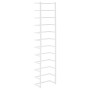 White steel towel rack 24x12x96 cm by vidaXL, Towel racks - Ref: Foro24-336126, Price: 35,83 €, Discount: %