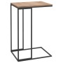 Mesa auxiliar de madera de ingeniería negro 40x30x59 cm de vidaXL, Mesas de centro - Ref: Foro24-336129, Precio: 35,36 €, Des...