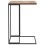 Mesa auxiliar de madera de ingeniería negro 40x30x59 cm de vidaXL, Mesas de centro - Ref: Foro24-336129, Precio: 35,36 €, Des...