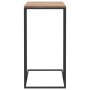 Mesa auxiliar de madera de ingeniería negro 40x30x59 cm de vidaXL, Mesas de centro - Ref: Foro24-336129, Precio: 35,36 €, Des...