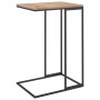 Mesa auxiliar de madera de ingeniería negro 40x30x59 cm de vidaXL, Mesas de centro - Ref: Foro24-336129, Precio: 35,36 €, Des...