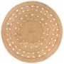 Round braided jute rug 210 cm by vidaXL, Rugs - Ref: Foro24-343591, Price: 111,16 €, Discount: %