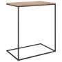 Black plywood side table 55x35x66 cm by vidaXL, Coffee table - Ref: Foro24-336132, Price: 37,99 €, Discount: %