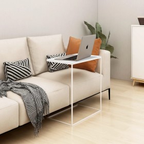 White plywood side table 55x35x66 cm by vidaXL, Coffee table - Ref: Foro24-336134, Price: 41,10 €, Discount: %